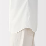 紳士　ポプリン比翼半袖シャツ