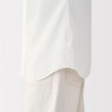 紳士　ポプリン比翼半袖シャツ