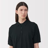 紳士　コットンハイゲージニットポロ