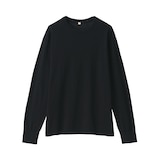 婦人　コットンハイゲージニット長袖プルオーバー