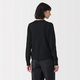 婦人　コットンハイゲージニットカーディガン