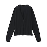 婦人　コットンハイゲージニットカーディガン