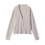 婦人　コットンハイゲージニットカーディガン