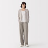 婦人　コットンハイゲージニットカーディガン