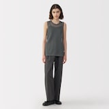 婦人　和紙混ニットノースリーブプルオーバー