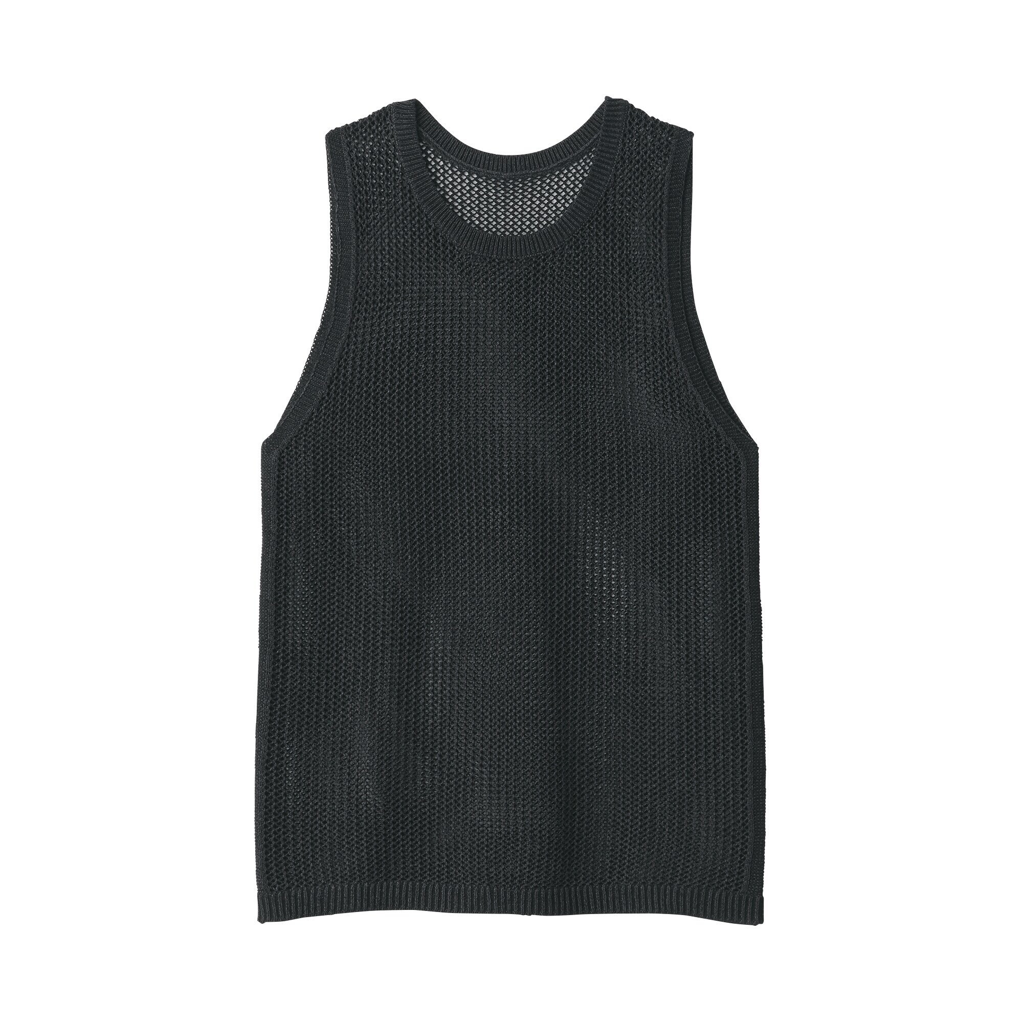 婦人　和紙混ニットノースリーブプルオーバー