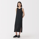 婦人　和紙混ニットノースリーブワンピース