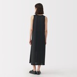 婦人　和紙混ニットノースリーブワンピース