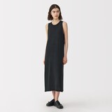 婦人　和紙混ニットノースリーブワンピース