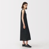 婦人　和紙混ニットノースリーブワンピース