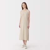 婦人　和紙混ニットノースリーブワンピース