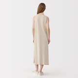 婦人　和紙混ニットノースリーブワンピース