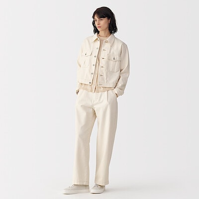 婦人　和紙混カルゼジャケット