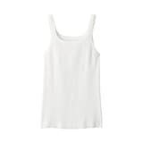 婦人　強撚コットンニットタンクトップ