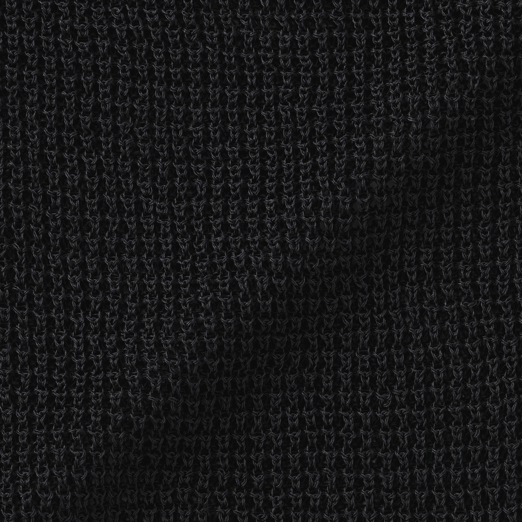 婦人　ヘンプ混メッシュＶネックカーディガン