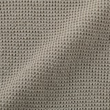 婦人　ヘンプ混メッシュ五分袖セーター