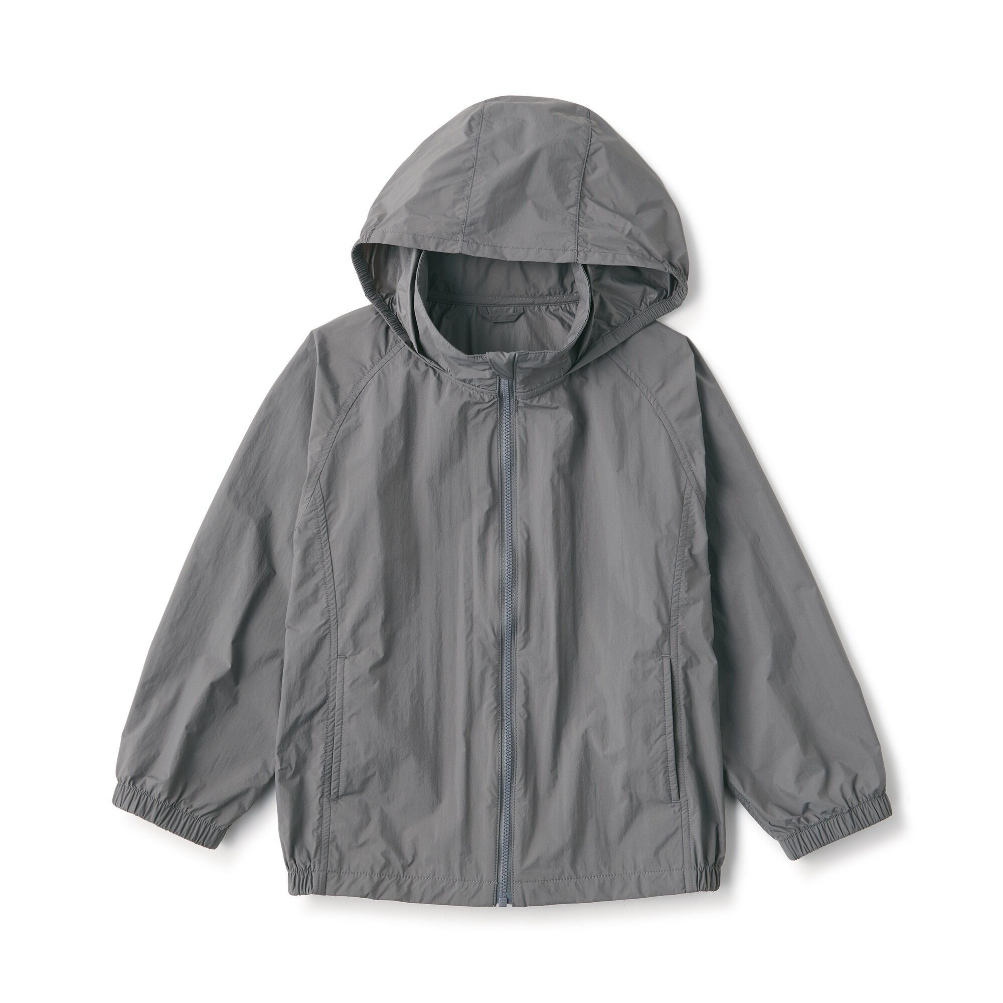 キッズ　撥水ＵＶカットポケッタブルウィンドブレーカー