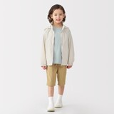キッズ　撥水ＵＶカットポケッタブルウィンドブレーカー