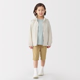 キッズ　撥水ＵＶカットポケッタブルウィンドブレーカー