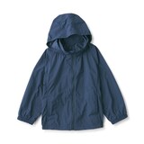 キッズ　撥水ＵＶカットポケッタブルウィンドブレーカー
