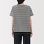 婦人　ボーダーボートネック半袖Ｔシャツ