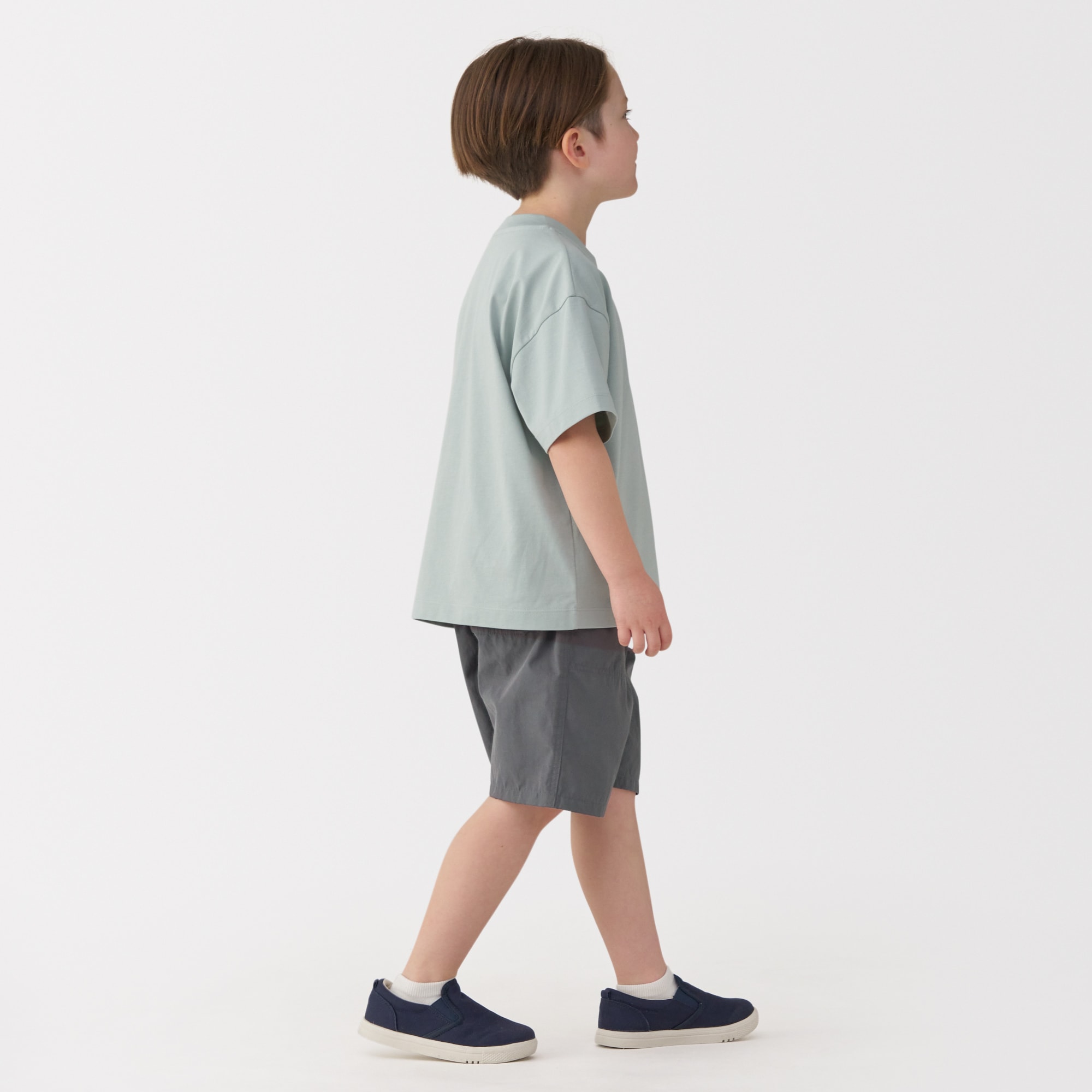 キッズ　乾きやすいＵＶカットハーフパンツ