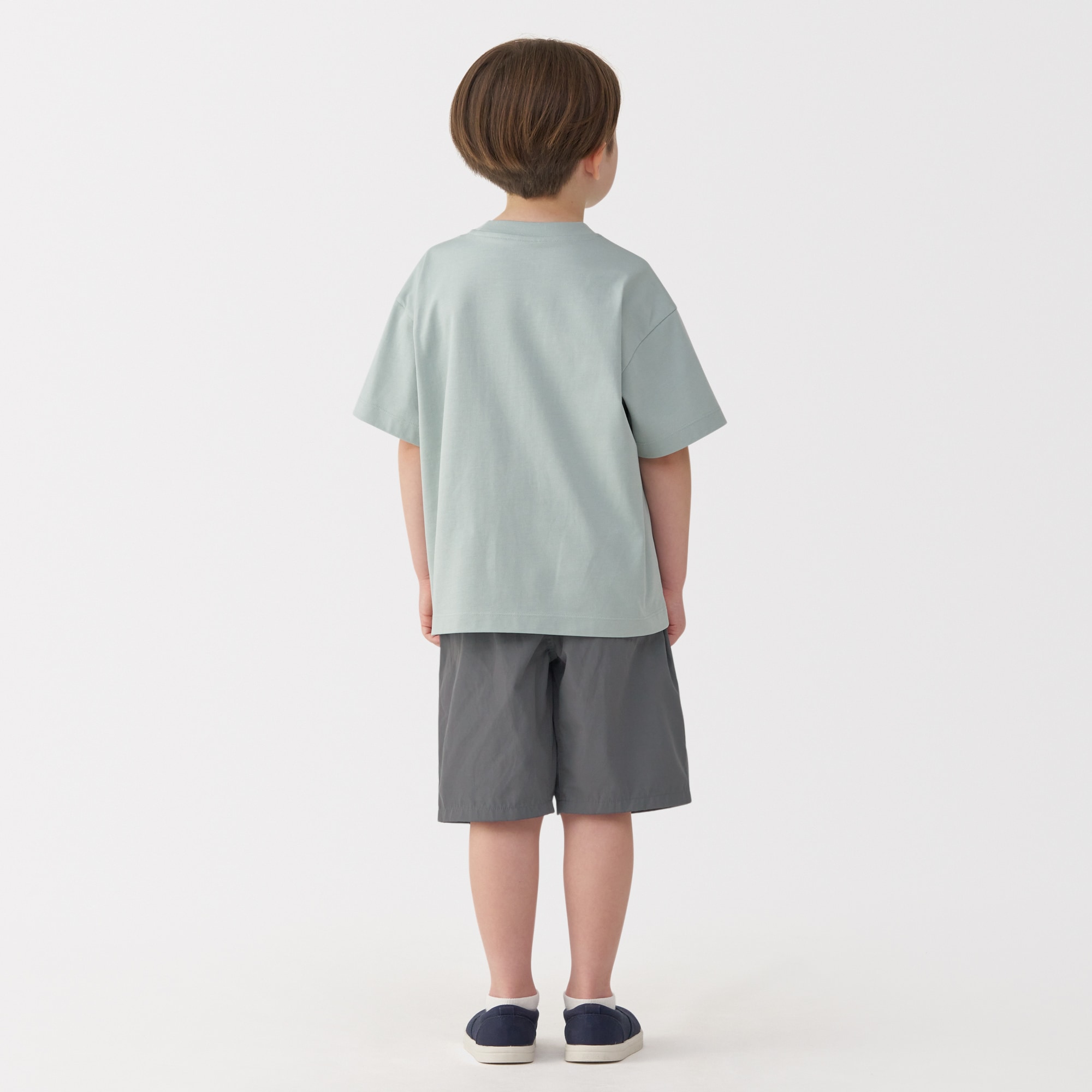 キッズ　乾きやすいＵＶカットハーフパンツ