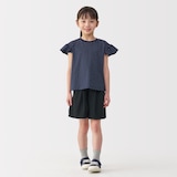 キッズ　乾きやすいＵＶカットキュロット