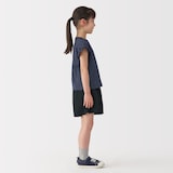 キッズ　乾きやすいＵＶカットキュロット