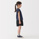 キッズ　乾きやすいＵＶカットキュロット