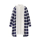 つながる服　ロングシャツ