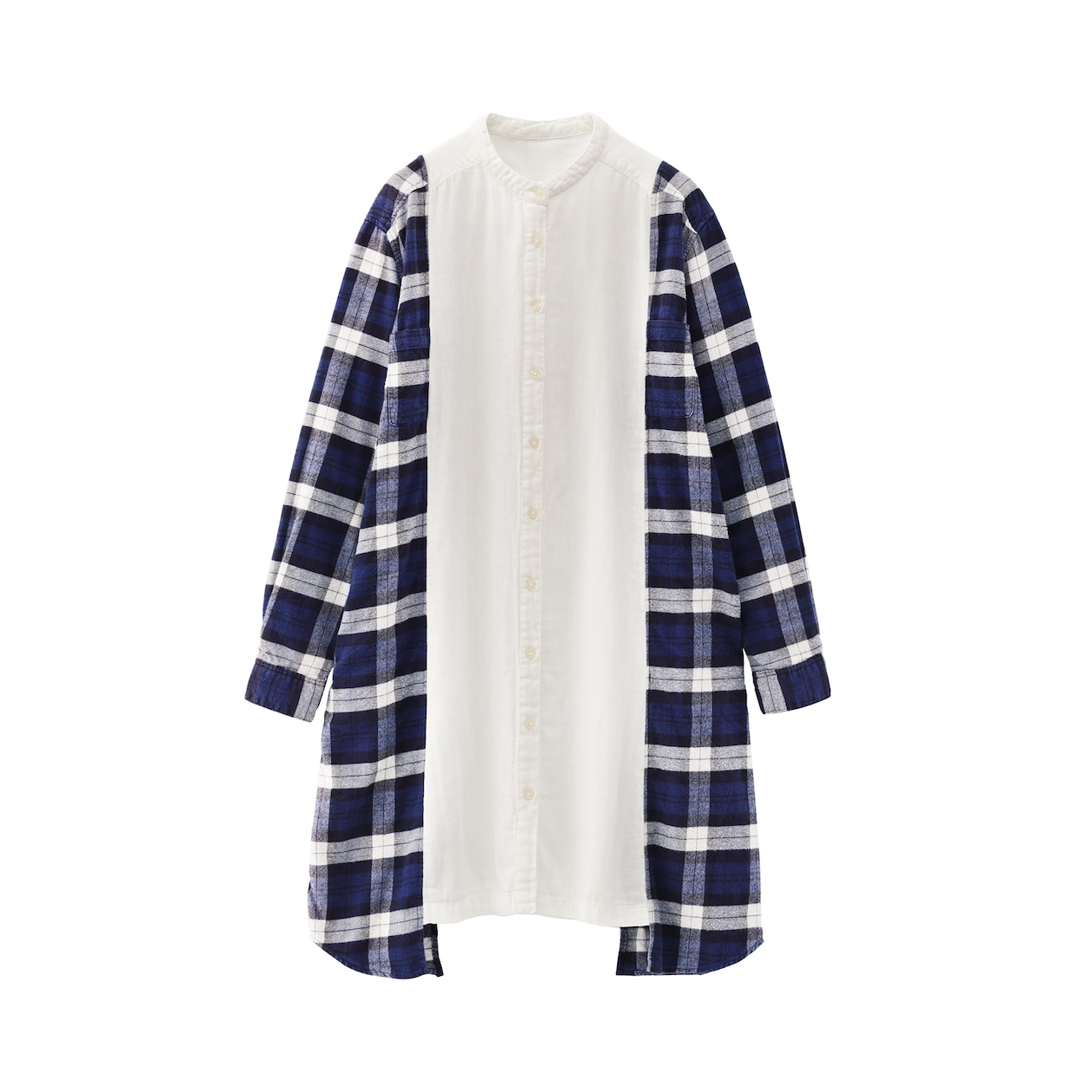 つながる服　ロングシャツ