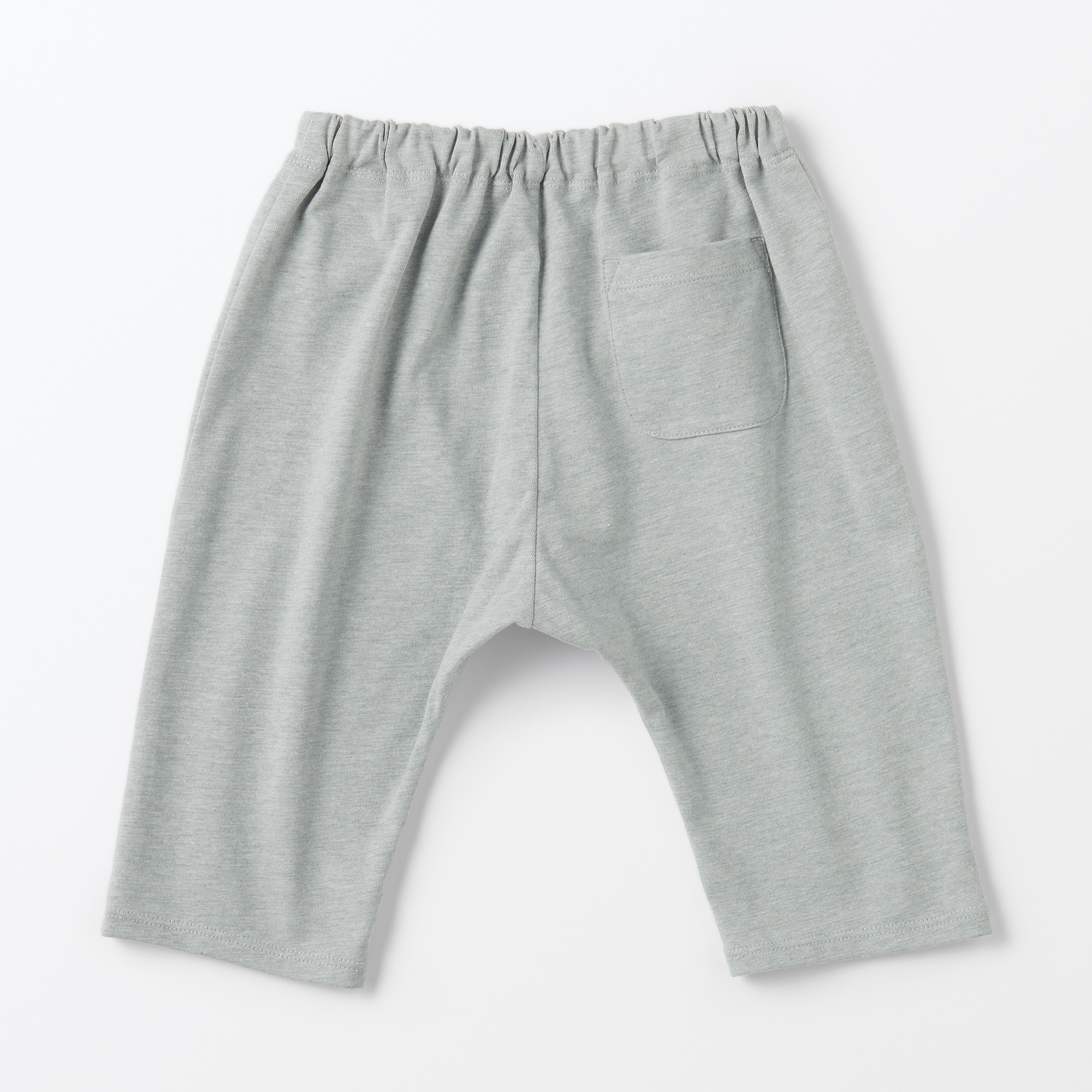 ベビー　おなかすっぽり　七分丈サルエルパンツ