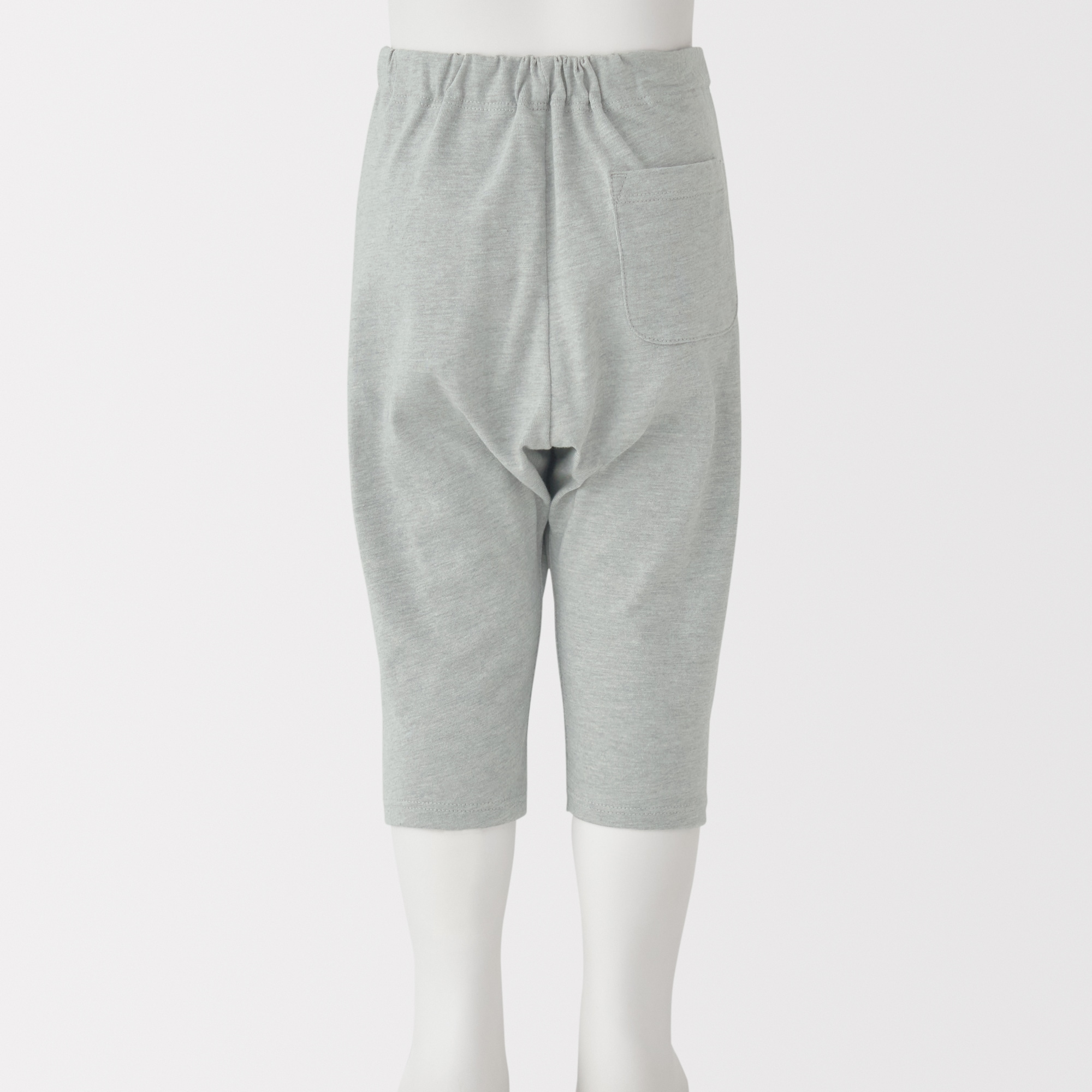 ベビー　おなかすっぽり　七分丈サルエルパンツ