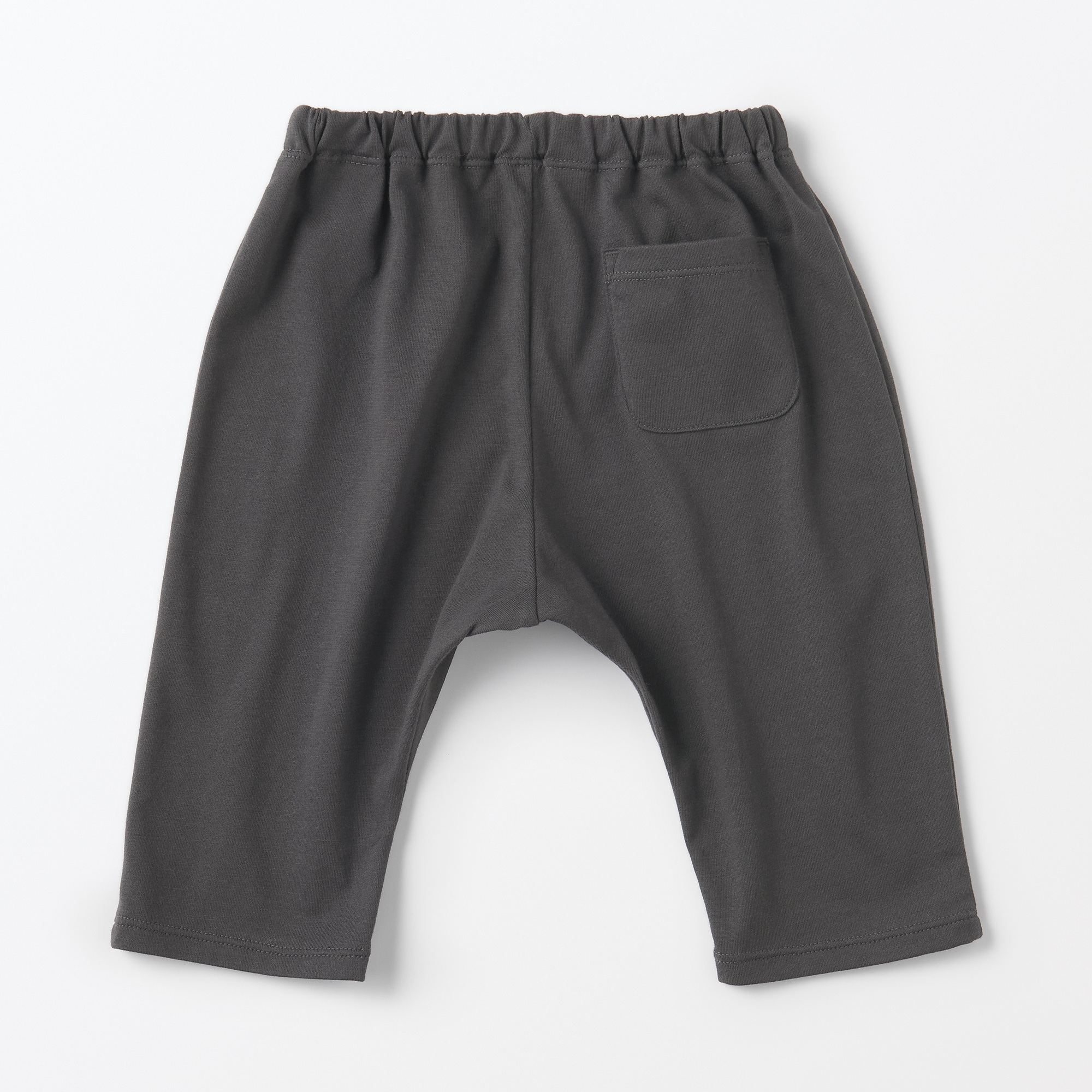 ベビー　おなかすっぽり　七分丈サルエルパンツ