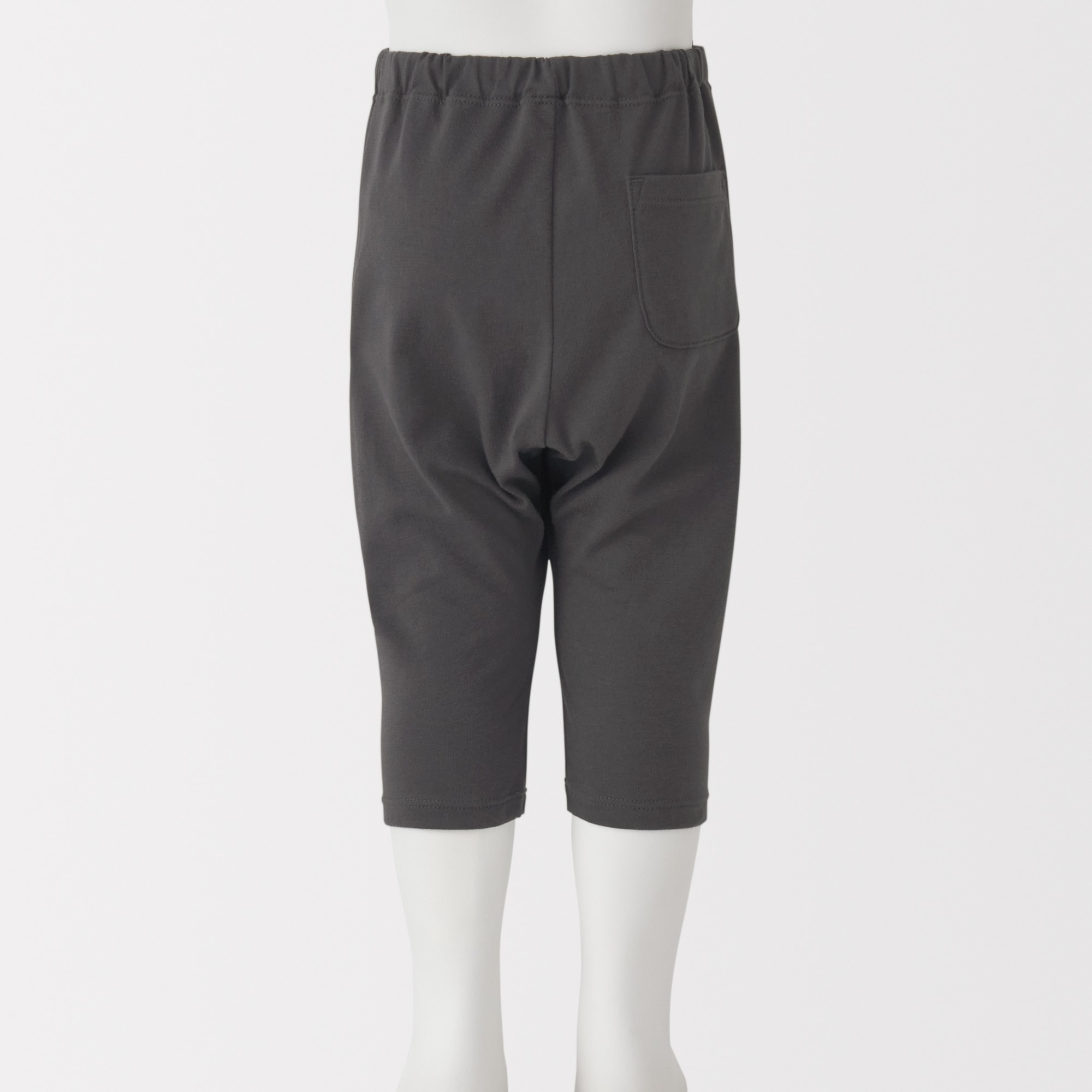 ベビー　おなかすっぽり　七分丈サルエルパンツ