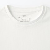 キッズ　天竺編みフリルスリーブＴシャツ