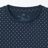 キッズ　天竺編みフリルスリーブＴシャツ