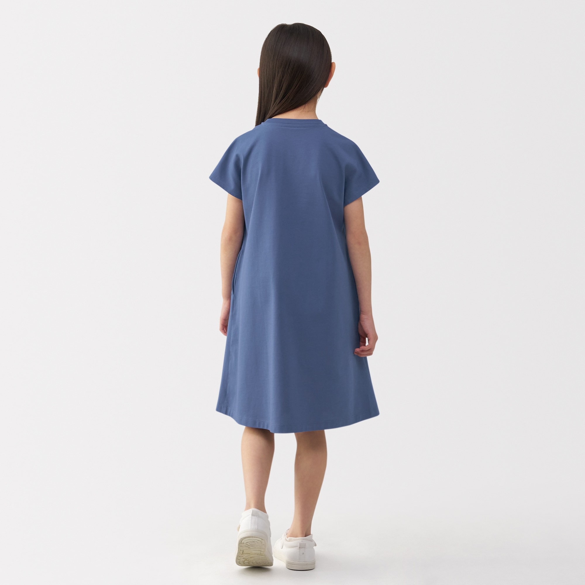 キッズ 涼感UVカットフレンチスリーブワンピース | 無印良品