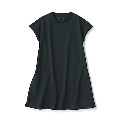 キッズ　涼感ＵＶカットフレンチスリーブワンピース