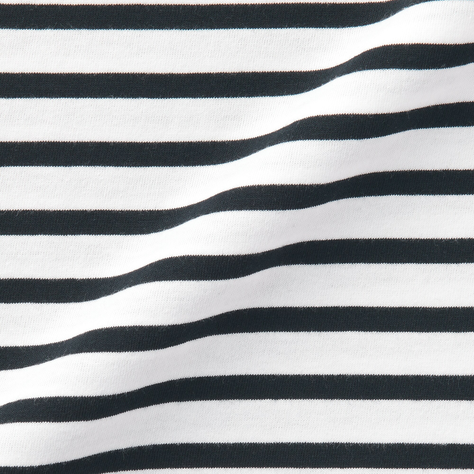 キッズ　天竺編みクルーネック半袖Ｔシャツ　ボーダー