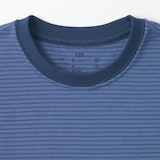 キッズ　天竺編みクルーネック半袖Ｔシャツ　ボーダー