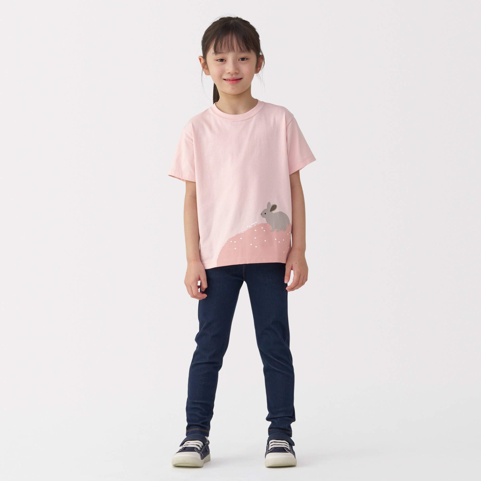 キッズ　天竺編みプリント半袖Ｔシャツ