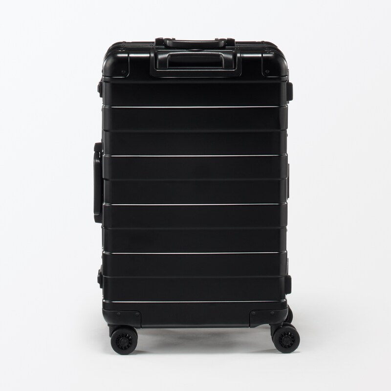 アルミハードキャリーケース60リットル（黒） | 無印良品 