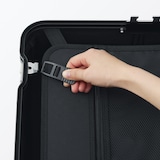 アルミハードキャリーケース６０リットル（黒）