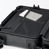 アルミハードキャリーケース３４リットル（黒）