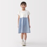 キッズ　涼感プルオーバー半袖ワンピース