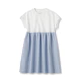 キッズ　涼感プルオーバー半袖ワンピース