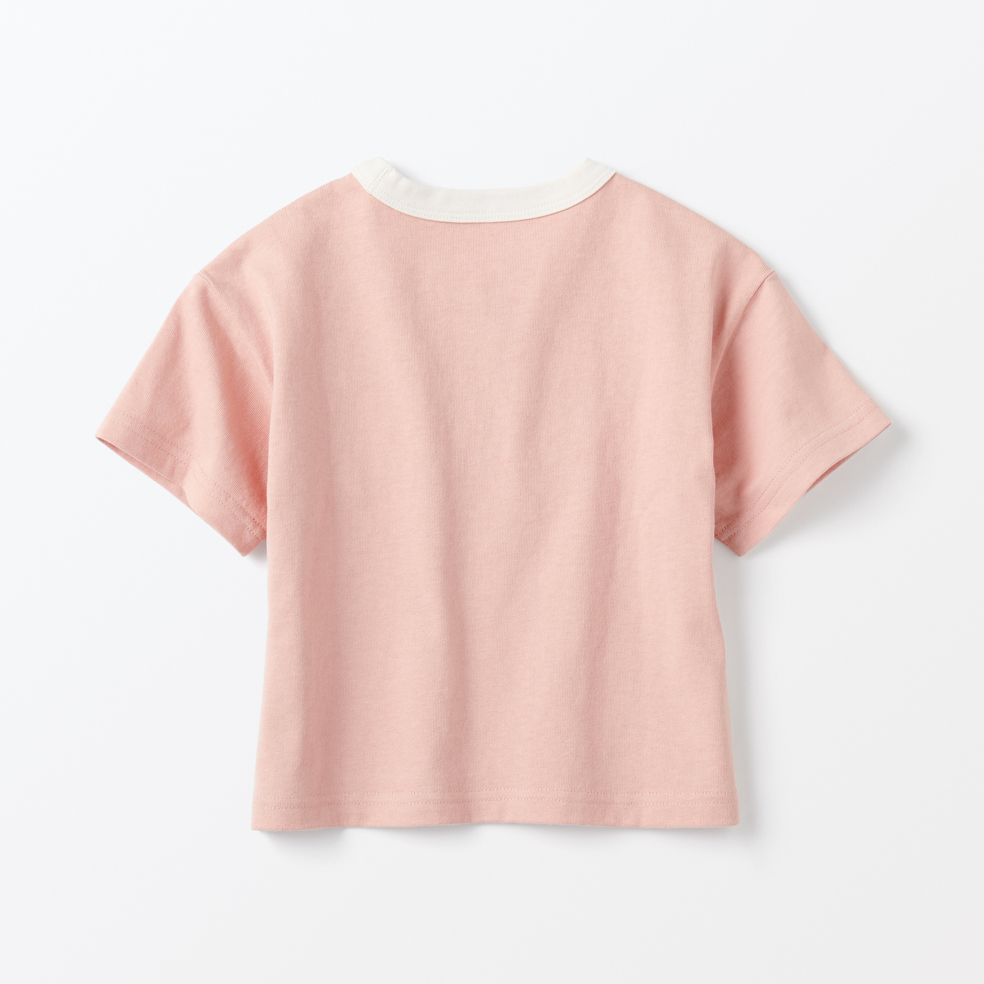 ベビー　あたまするっと　太番手クルーネック半袖Ｔシャツ