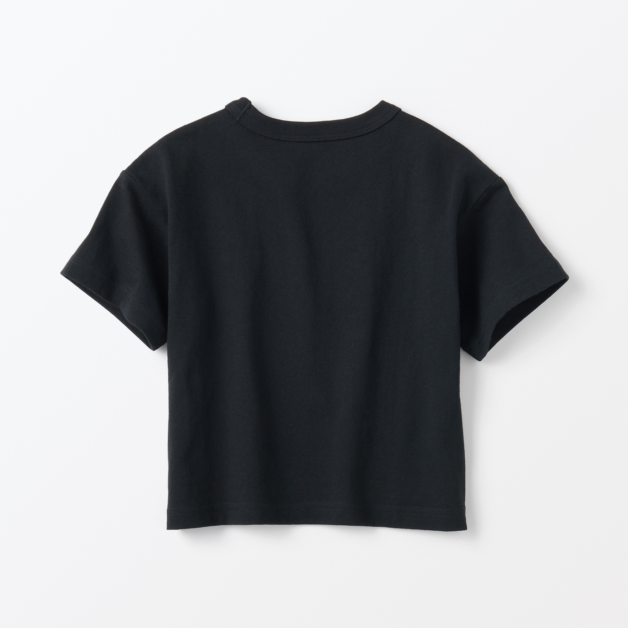 ベビー　あたまするっと　太番手クルーネック半袖Ｔシャツ